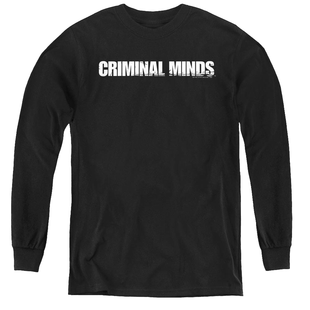 Criminal Minds Logo - Youth Long Sleeve T-Shirt