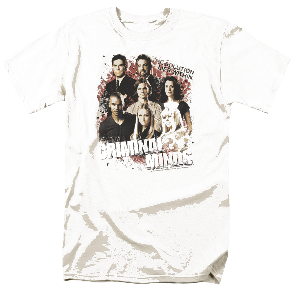 Criminal Minds Solution Lies Within - Men's Regular Fit T-Shirt
