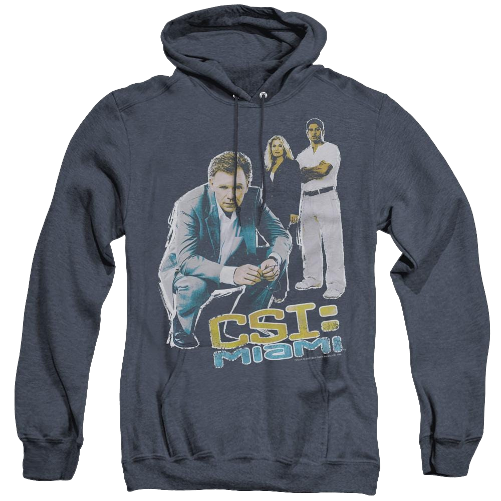 Csi Miami In Perspective - Heather Pullover Hoodie