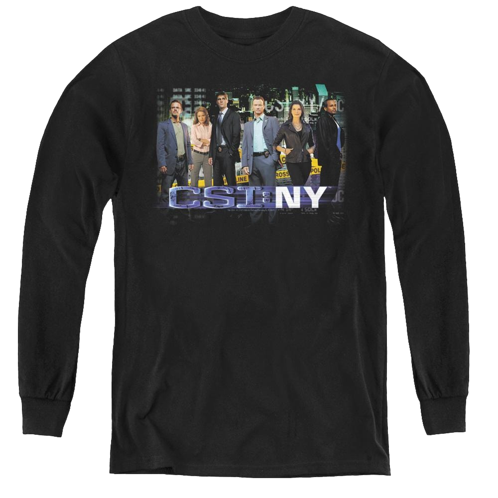 CSI New York Cast - Youth Long Sleeve T-Shirt