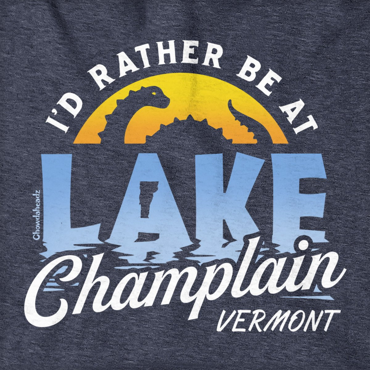 I'd Rather Be At Lake Champlain Hoodie