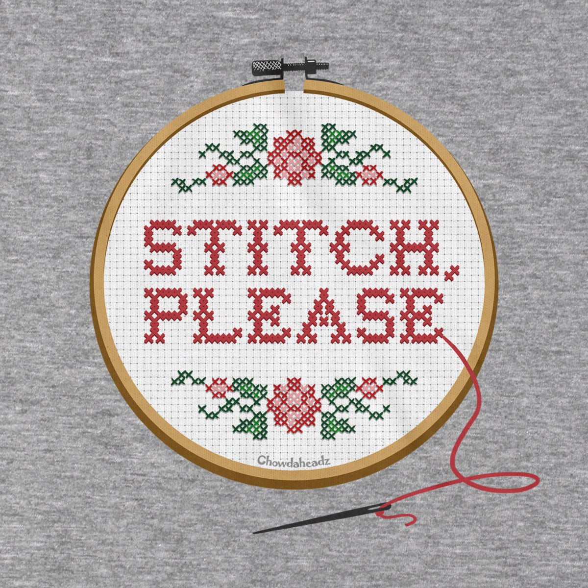 Stitch Please Cross Stitch Hoodie
