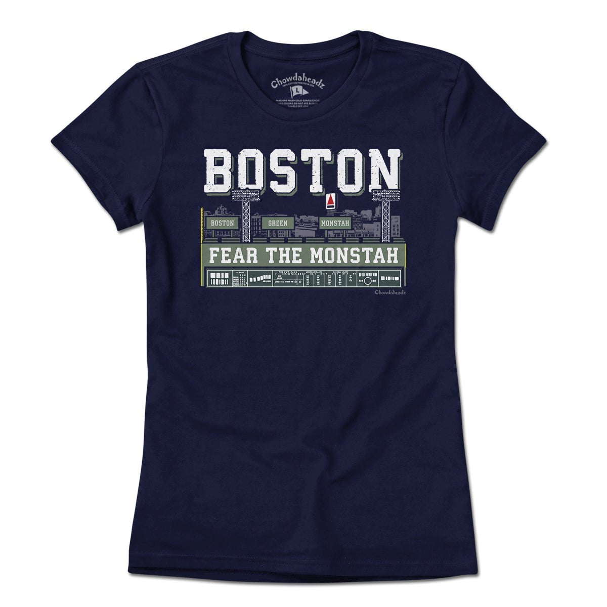 Boston Green Monstah Skyline T-Shirt
