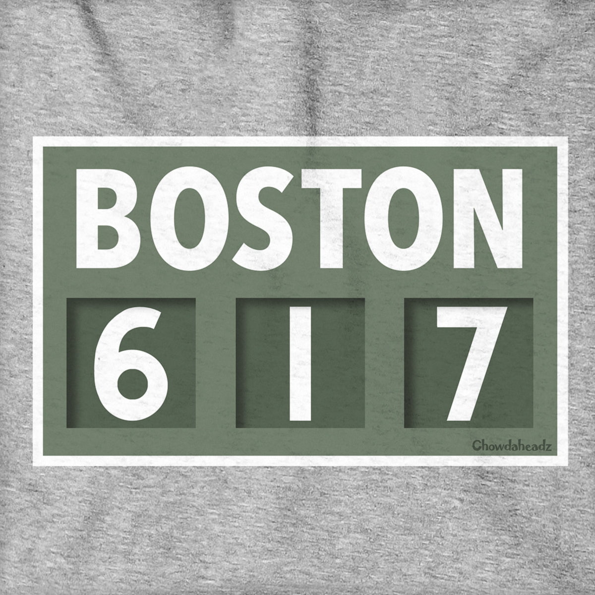 Boston 617 Scoreboard Hoodie