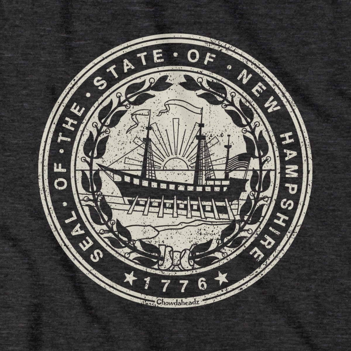 New Hampshire State Seal Hoodie