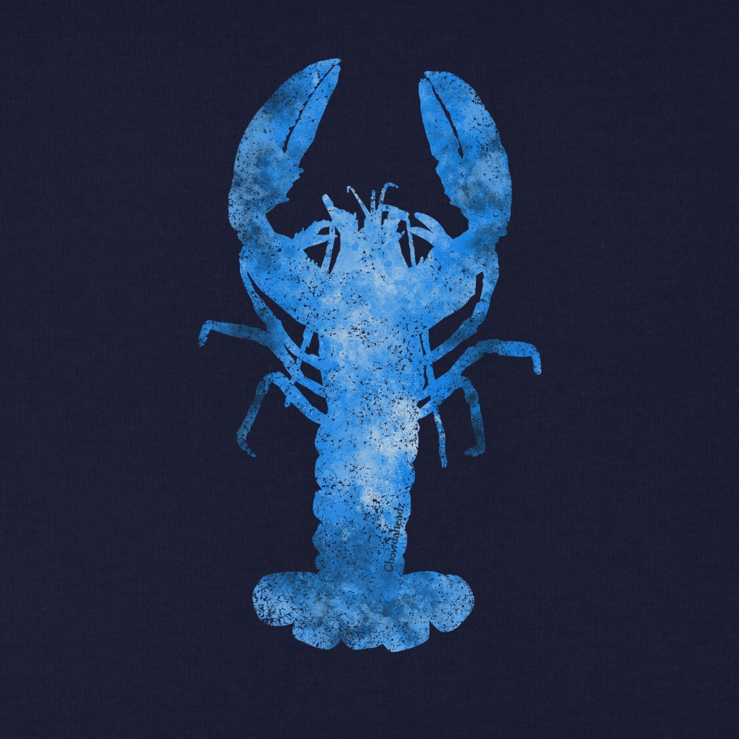 Blue Lobster Watercolor Youth Hoodie