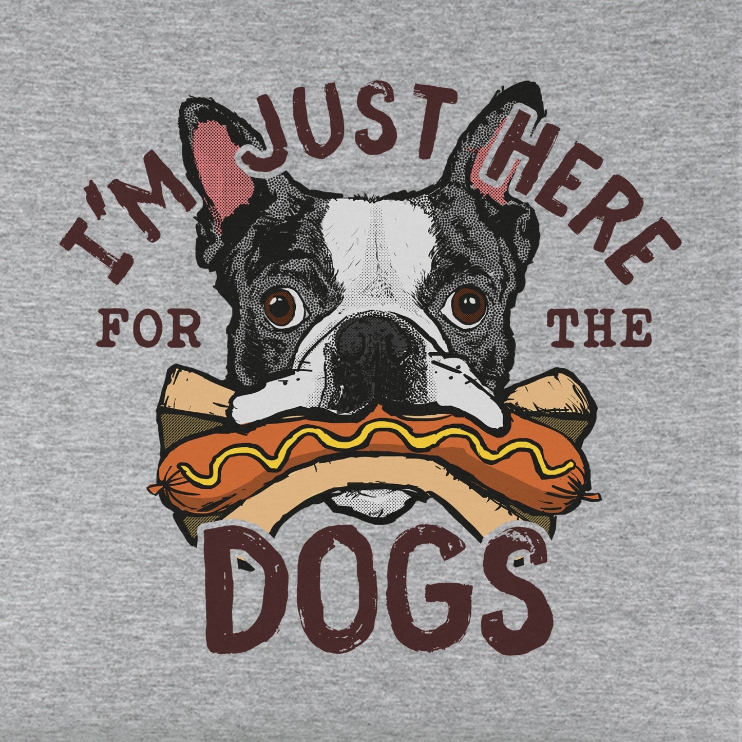 Just Here For The Dogs Youth T-Shirt
