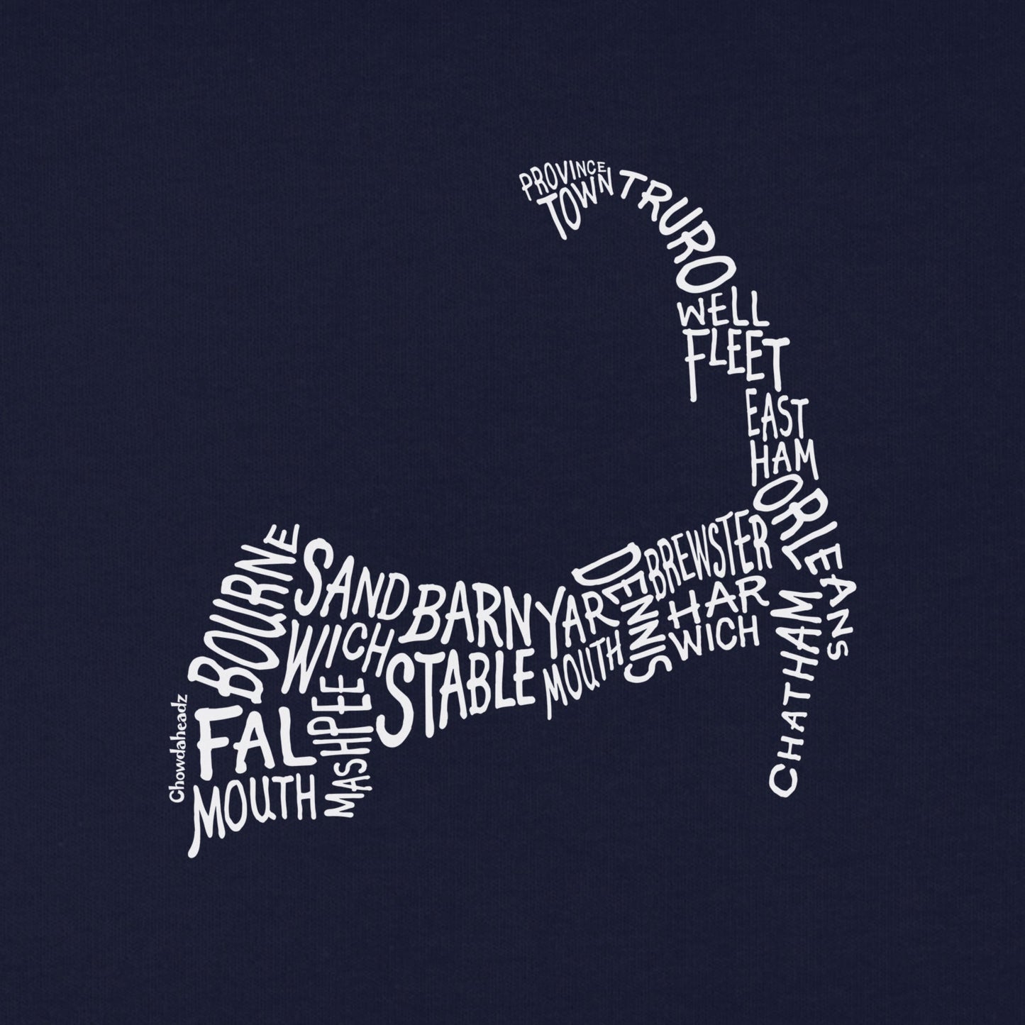 Cape Cod Cities & Towns Youth T-Shirt
