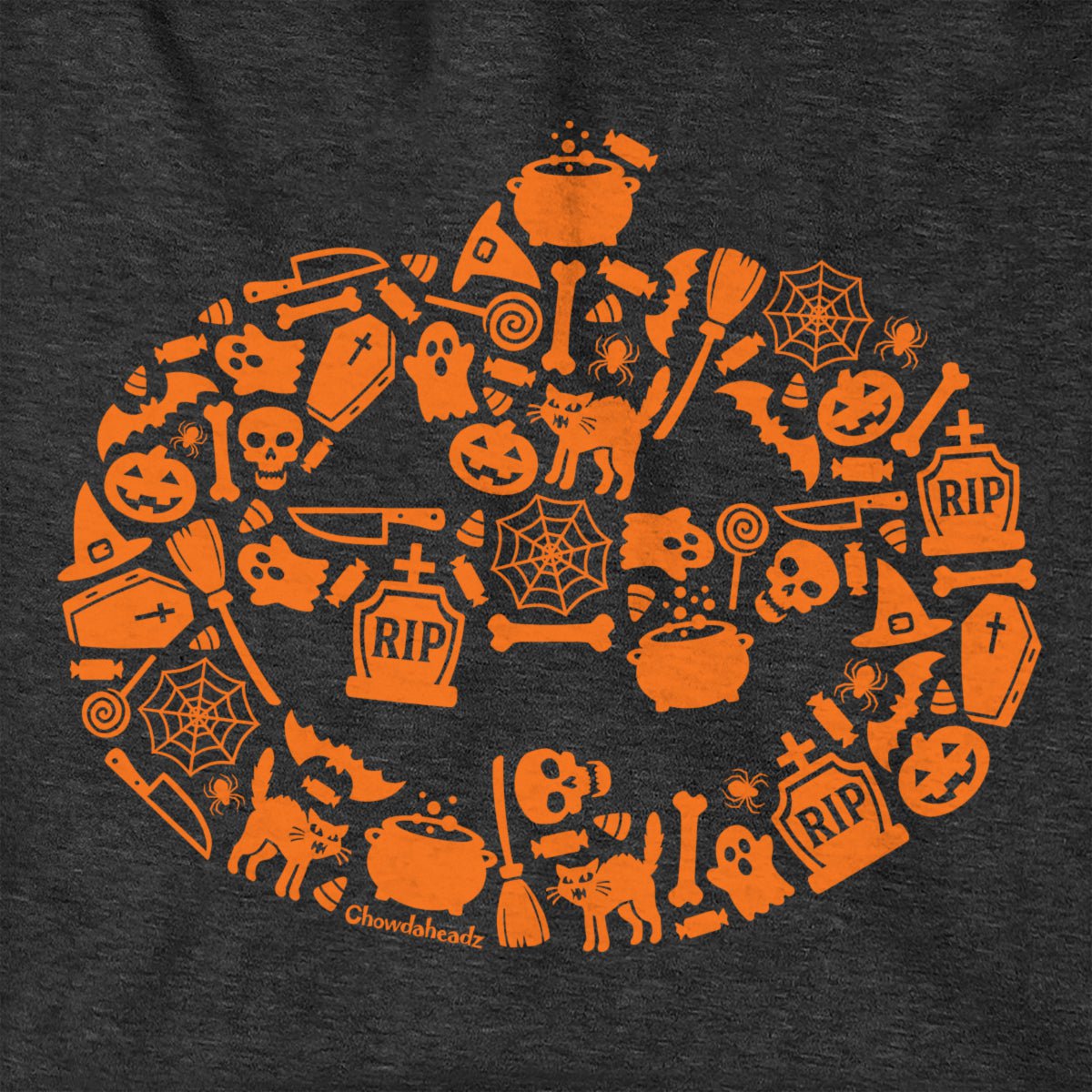 Halloween Icons Pumpkin Hoodie