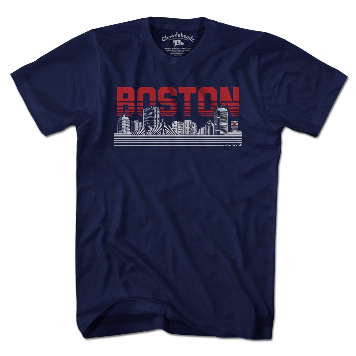 Boston Lined Cityscape T-Shirt