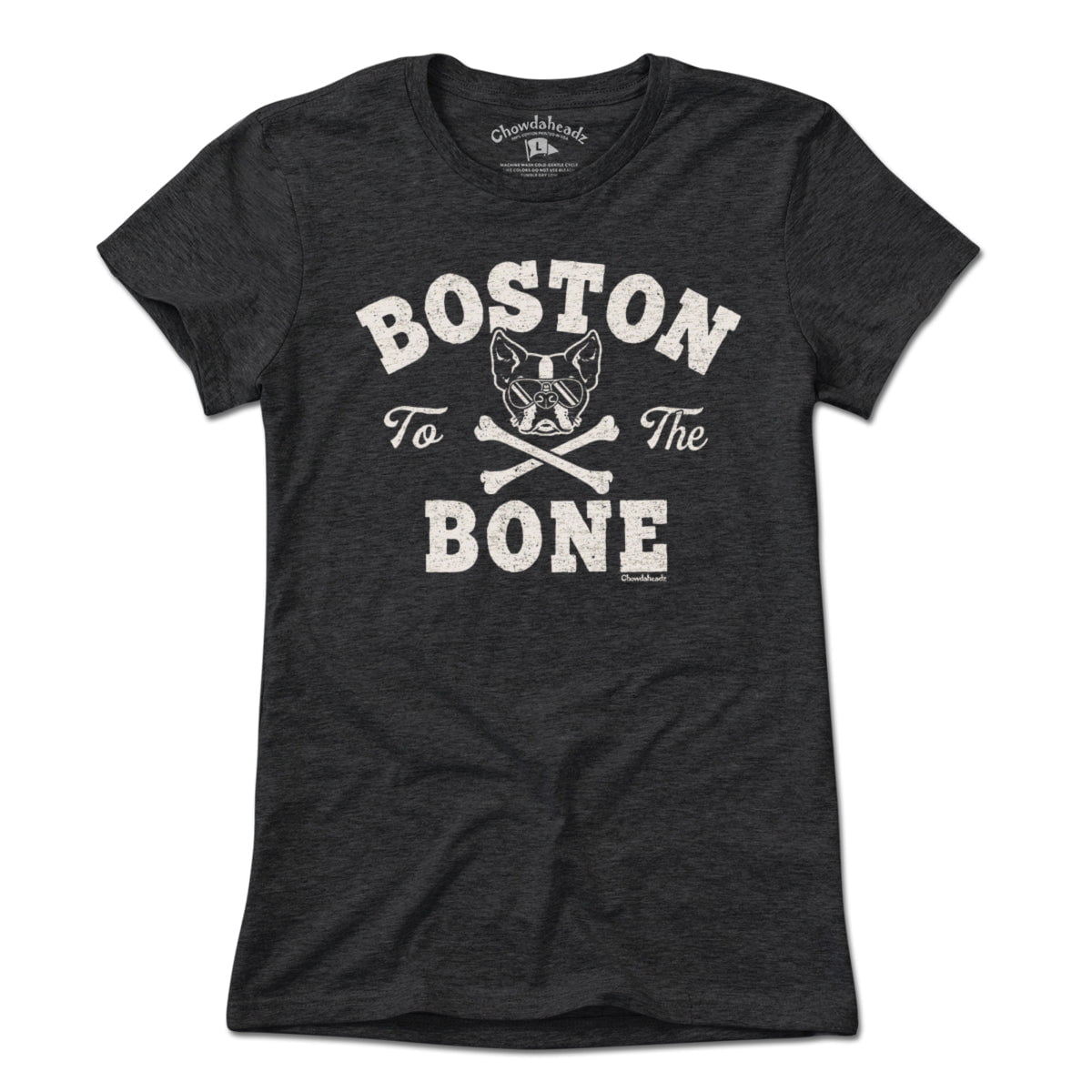 Boston to the Bone Terrier T-Shirt