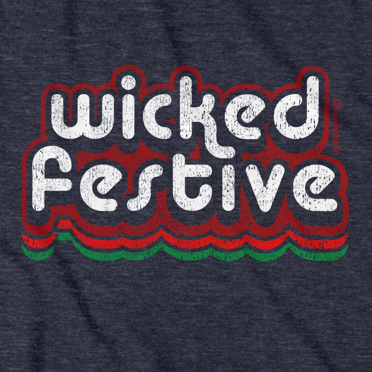 Wicked Festive Retro Holiday Hoodie
