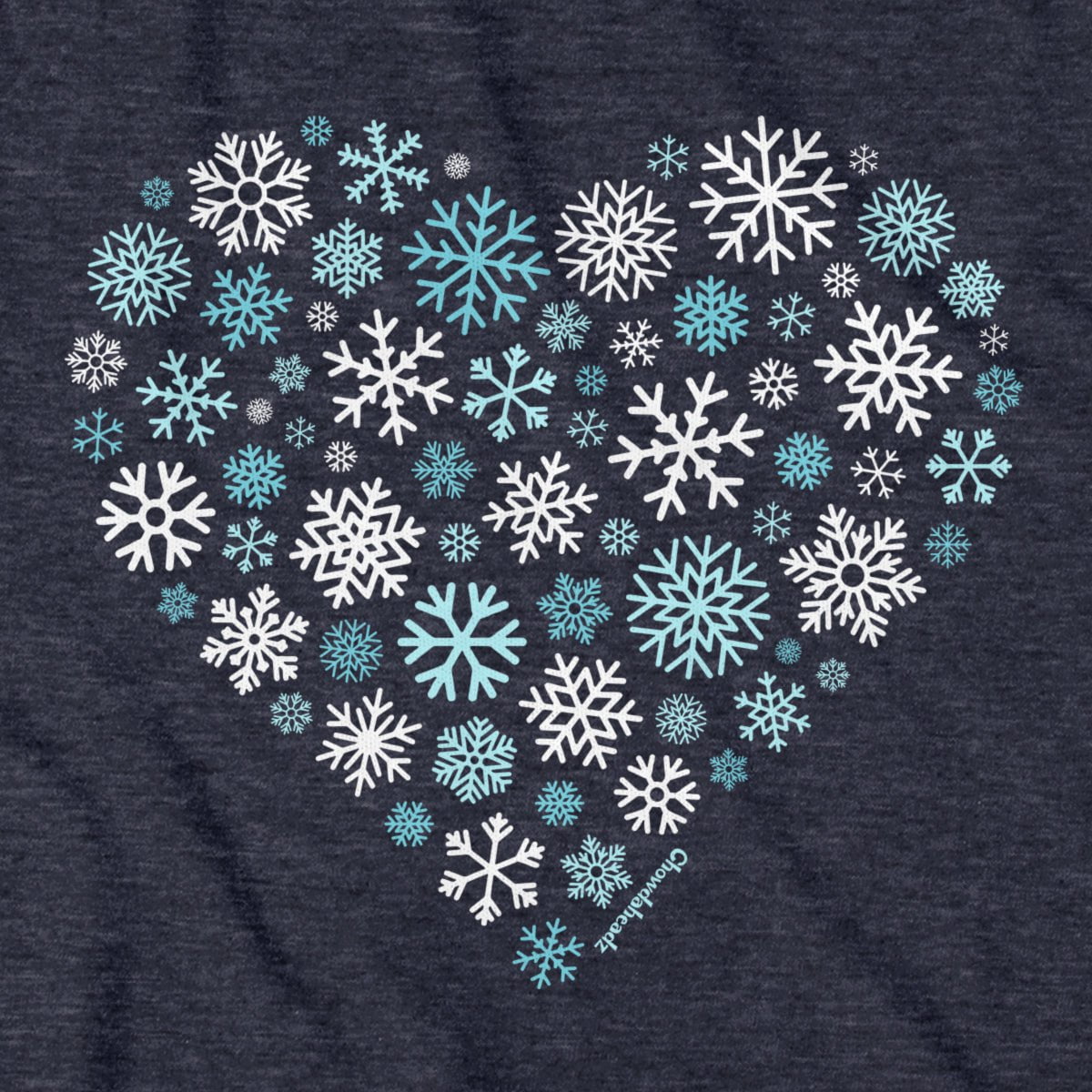 Snowflake Heart Hoodie