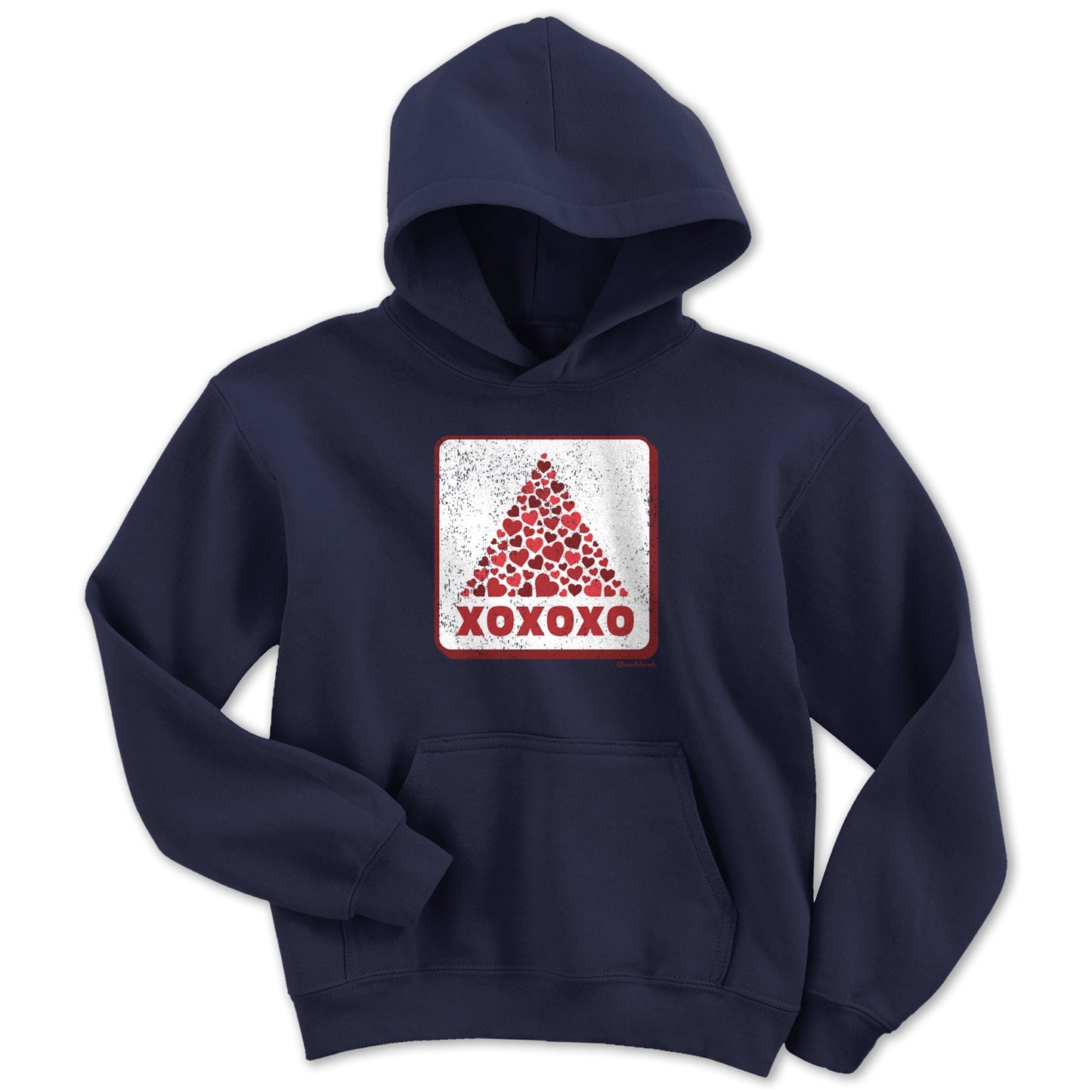 XOXOXO Heart Sign Youth Hoodie
