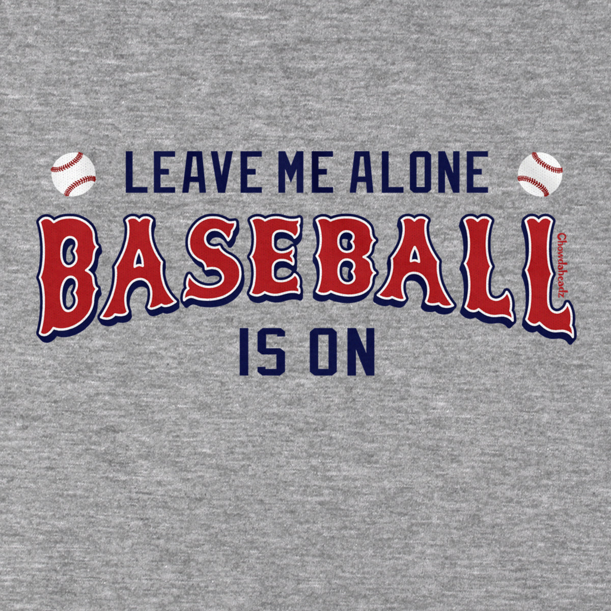 Leave Me Alone Baseball Is On Hoodie