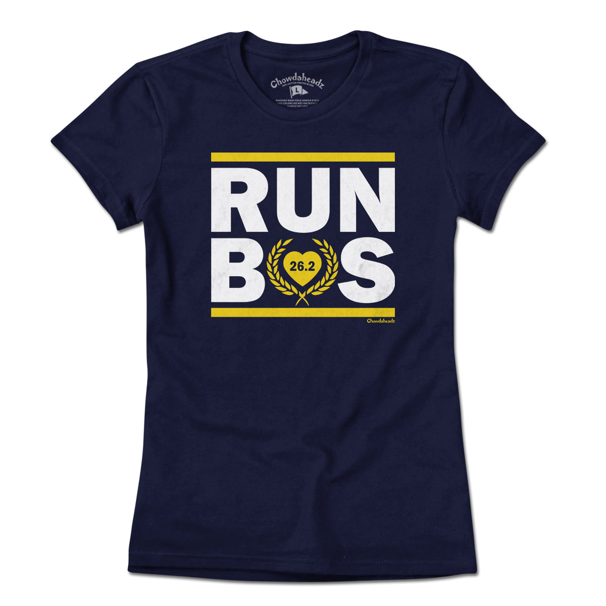 Run Bos 26.2 Heart T-Shirt
