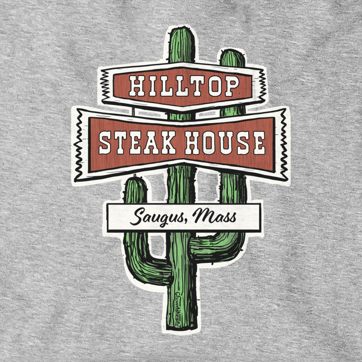 Hilltop Steakhouse Sign Hoodie