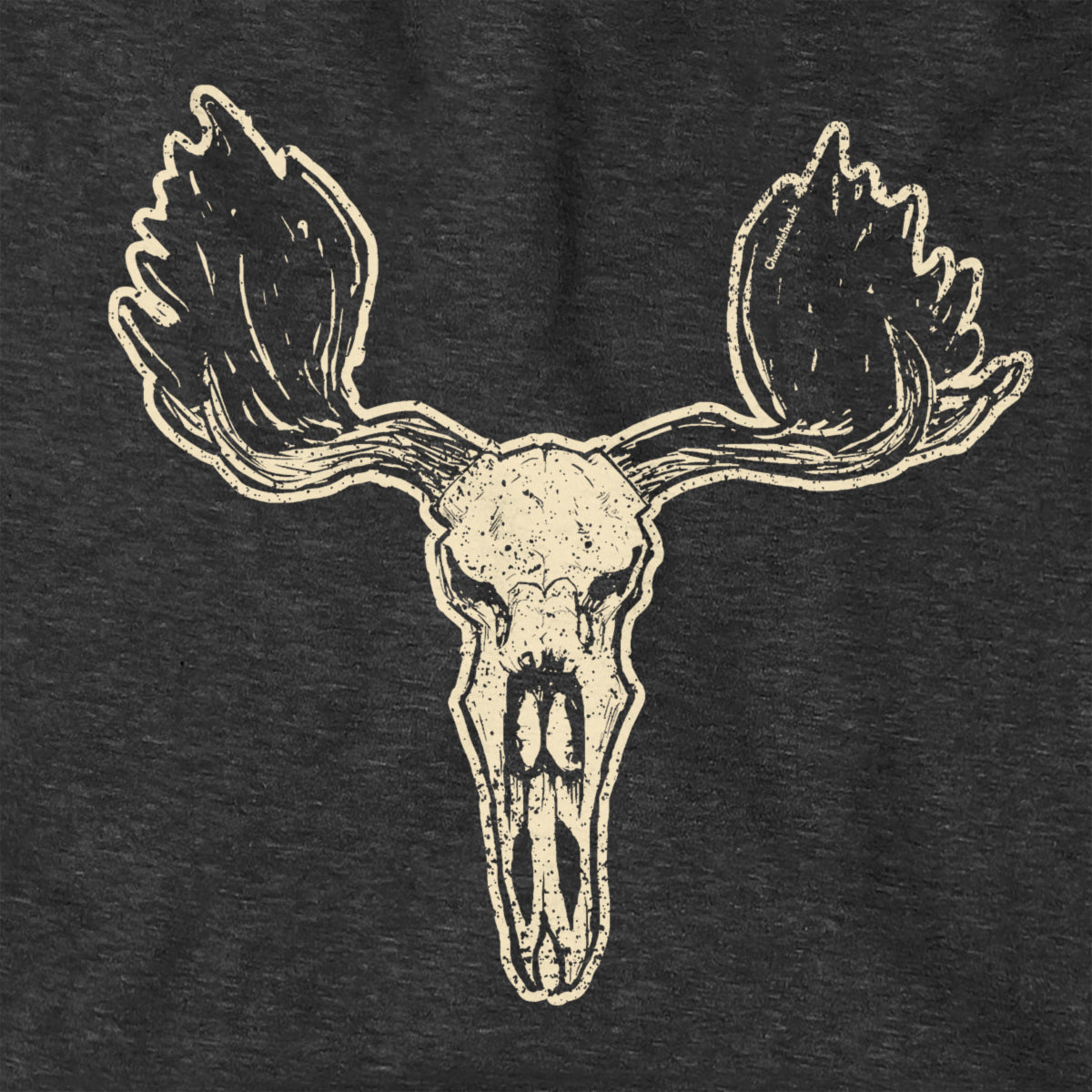 Moose Skull Hoodie