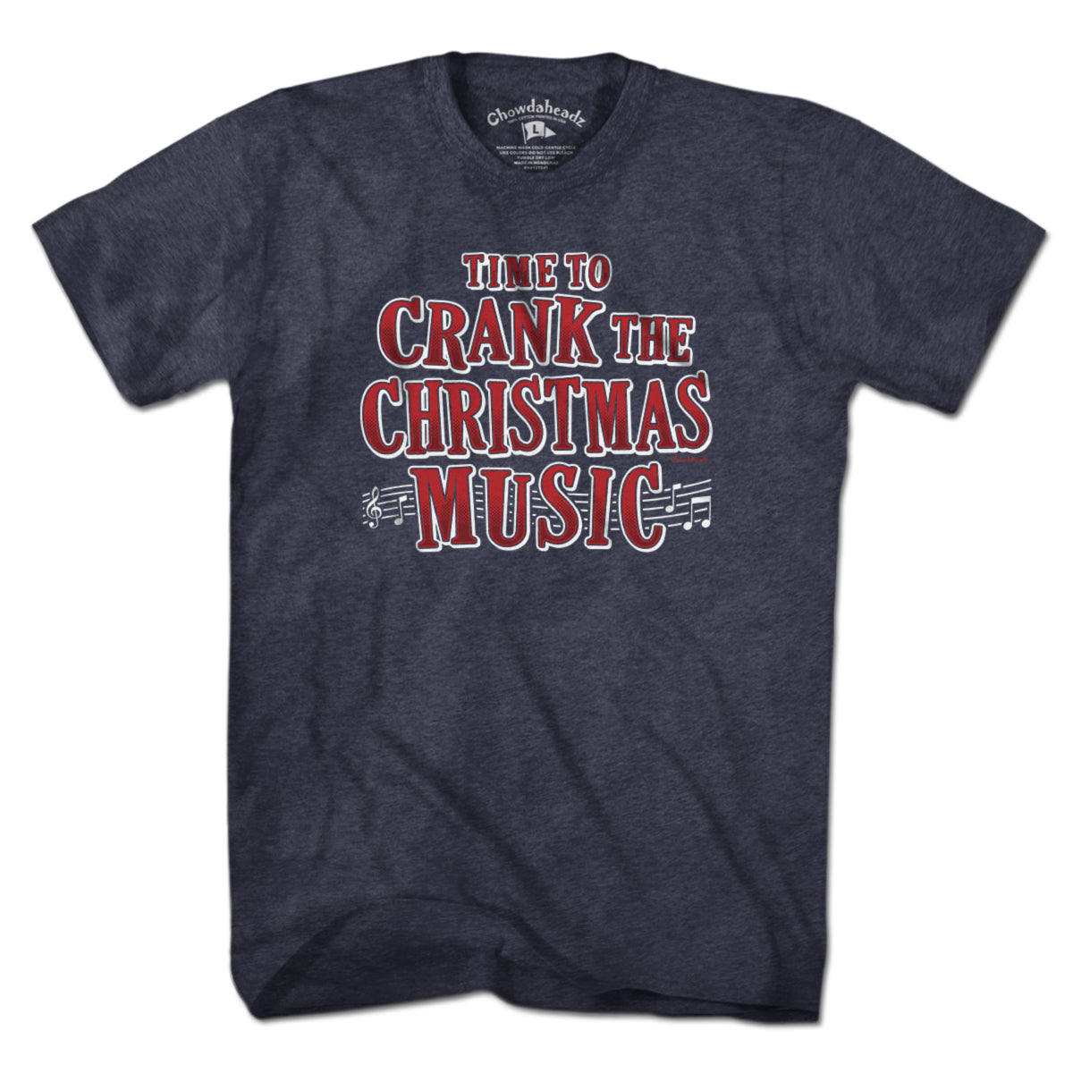 Crank The Christmas Music T-Shirt