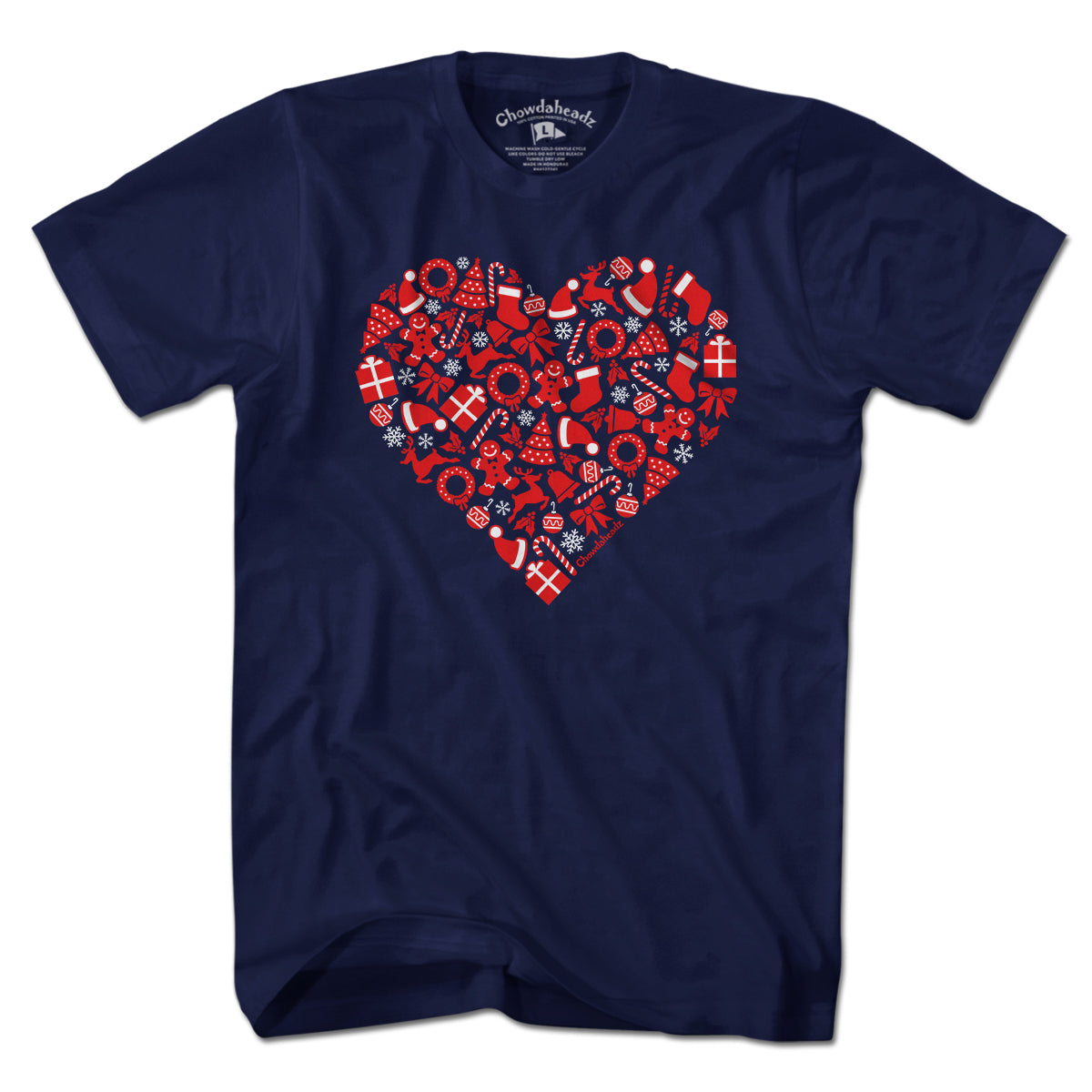 Christmas Icons Heart T-Shirt