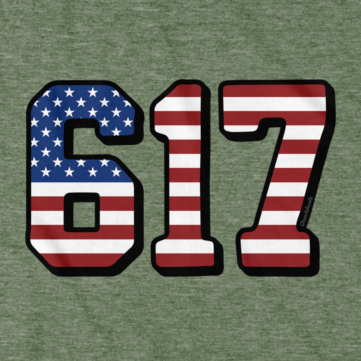 Boston 617 USA T-Shirt