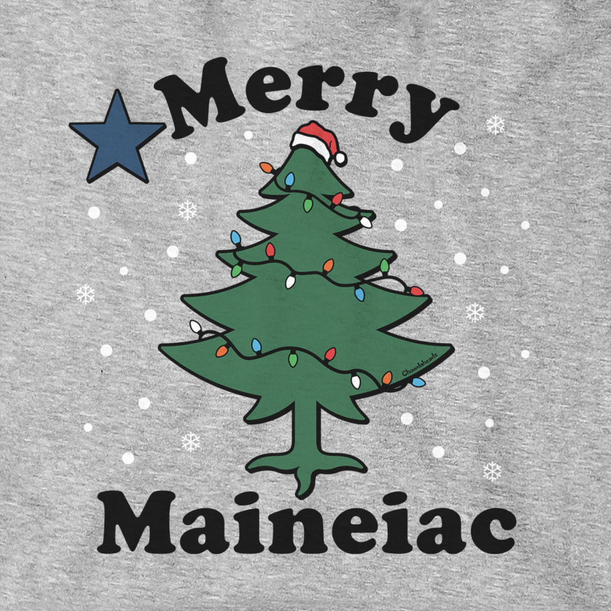 Merry Maineiac Christmas Tree Hoodie