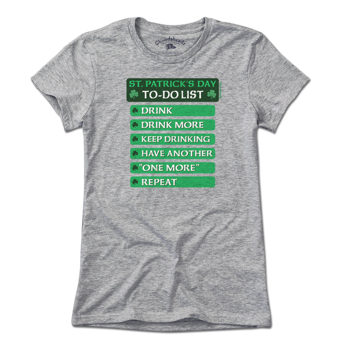 St. Patrick's Day To-Do List T-Shirt
