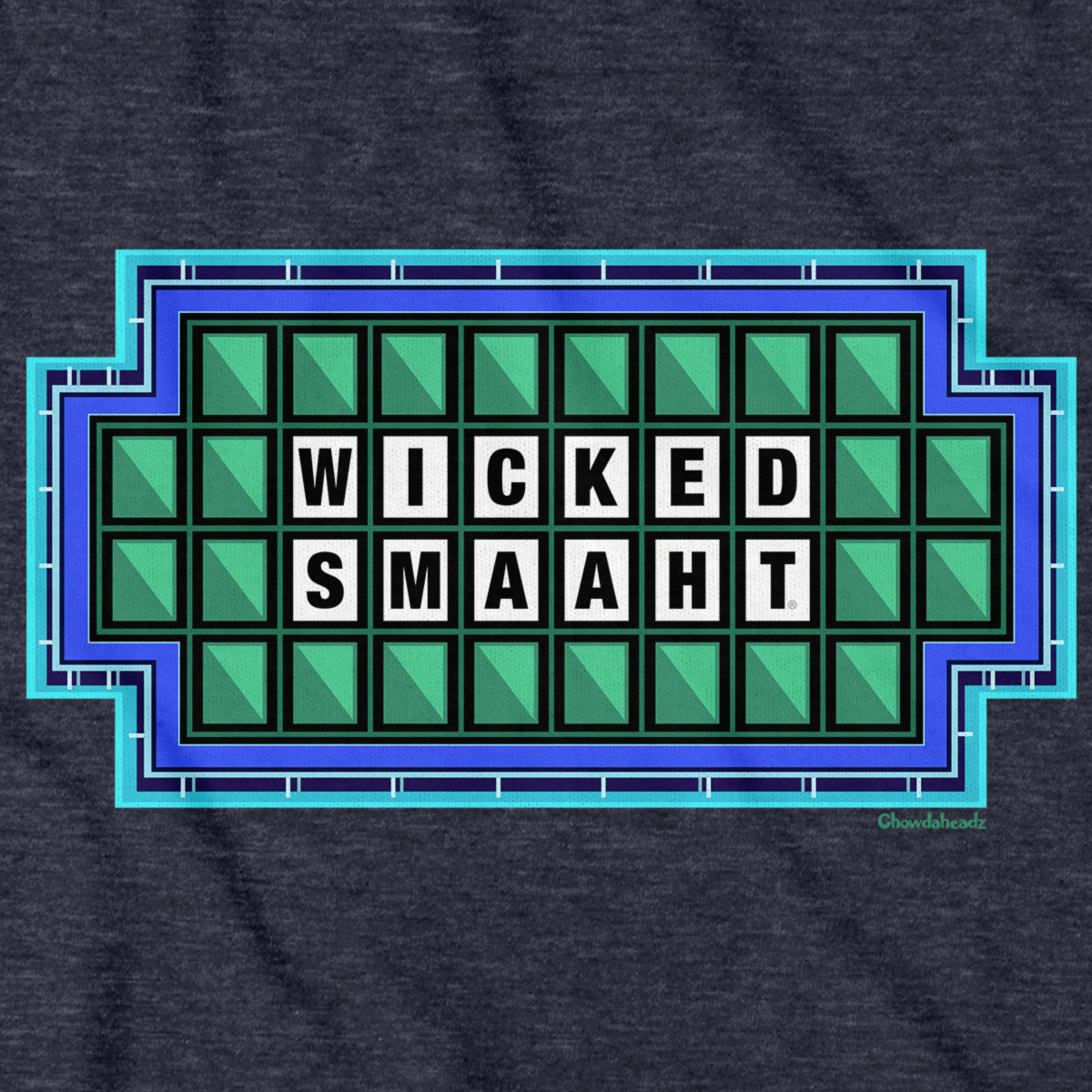 Wicked Smaaht Puzzle Board Hoodie