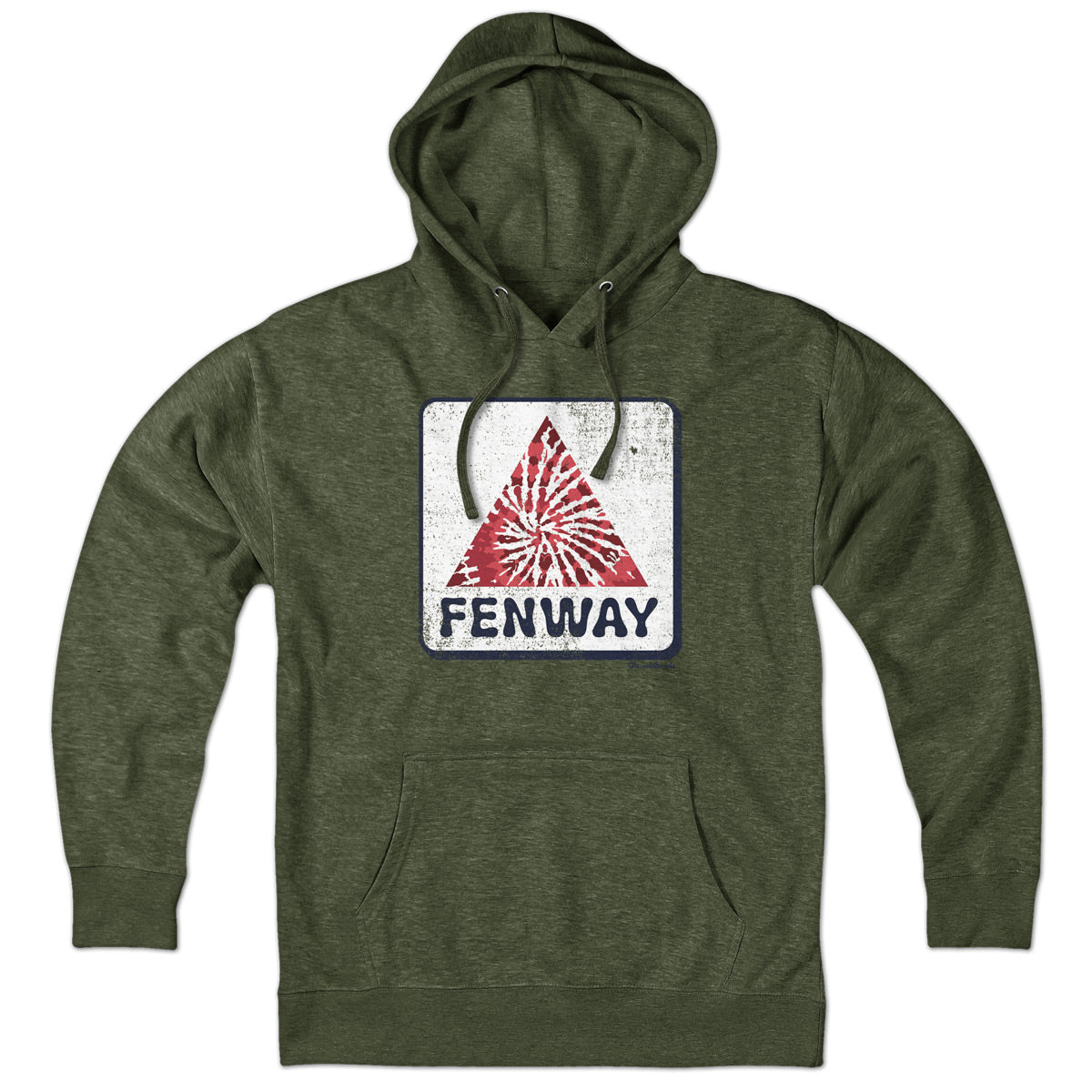 Fenway Sign Tie Dye Hoodie