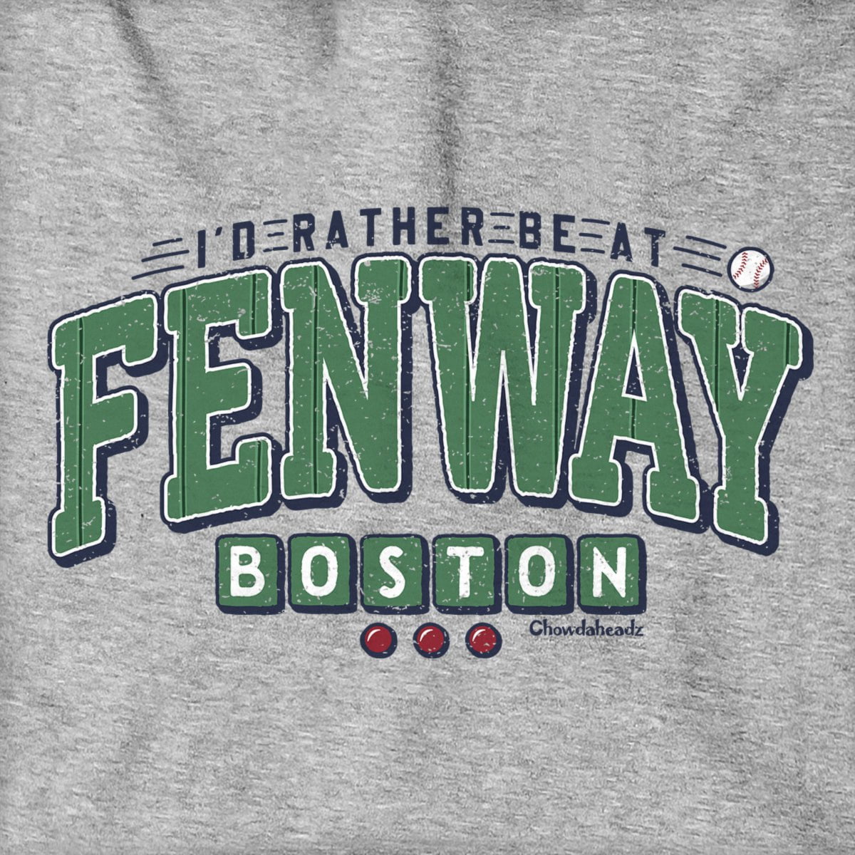 I'd Rather Be At Fenway Hoodie