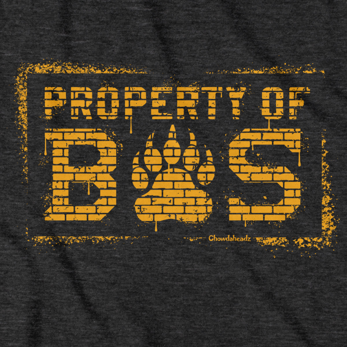 Property of BOS Bear Paw Graffiti Hoodie