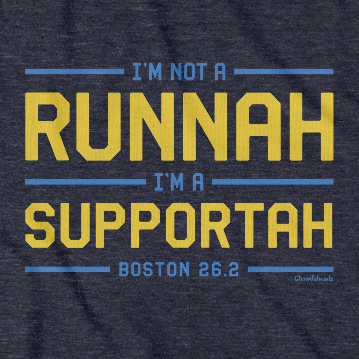 Runnah Supportah Marathon Hoodie