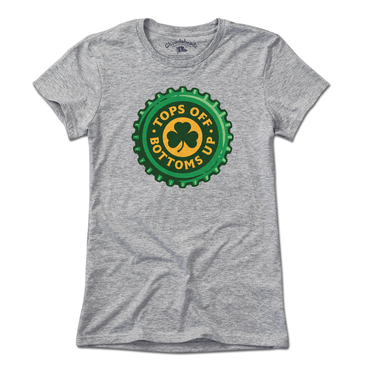 Tops Off Bottoms Up Bottle Cap T-Shirt