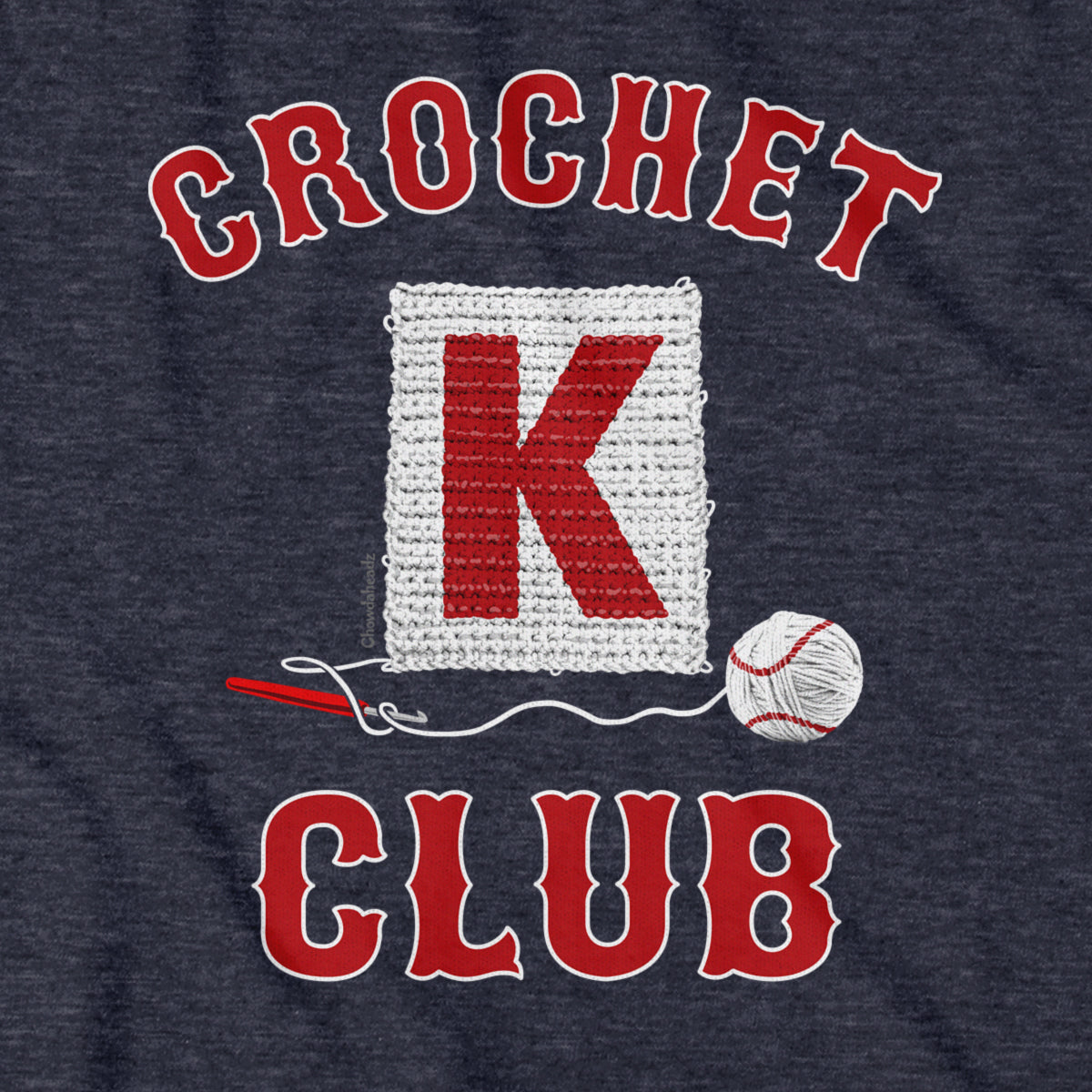 Crochet K Club Baseball Hoodie