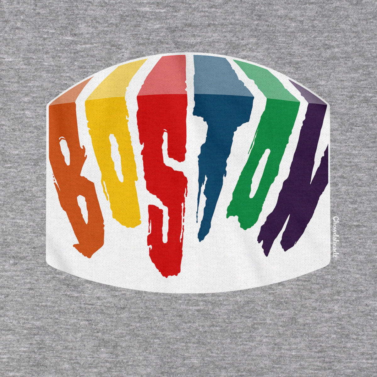 Boston Rainbow Paint Youth T-Shirt