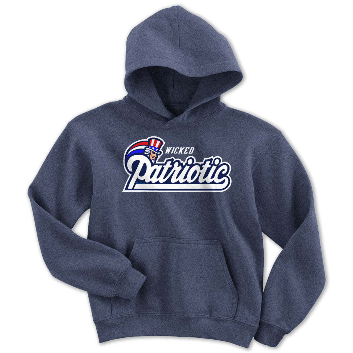Wicked Patriotic Logo Youth Hoodie