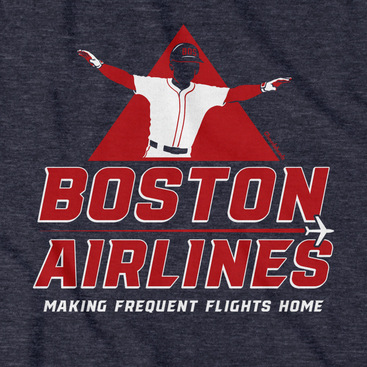 Boston Airlines Baseball Hoodie