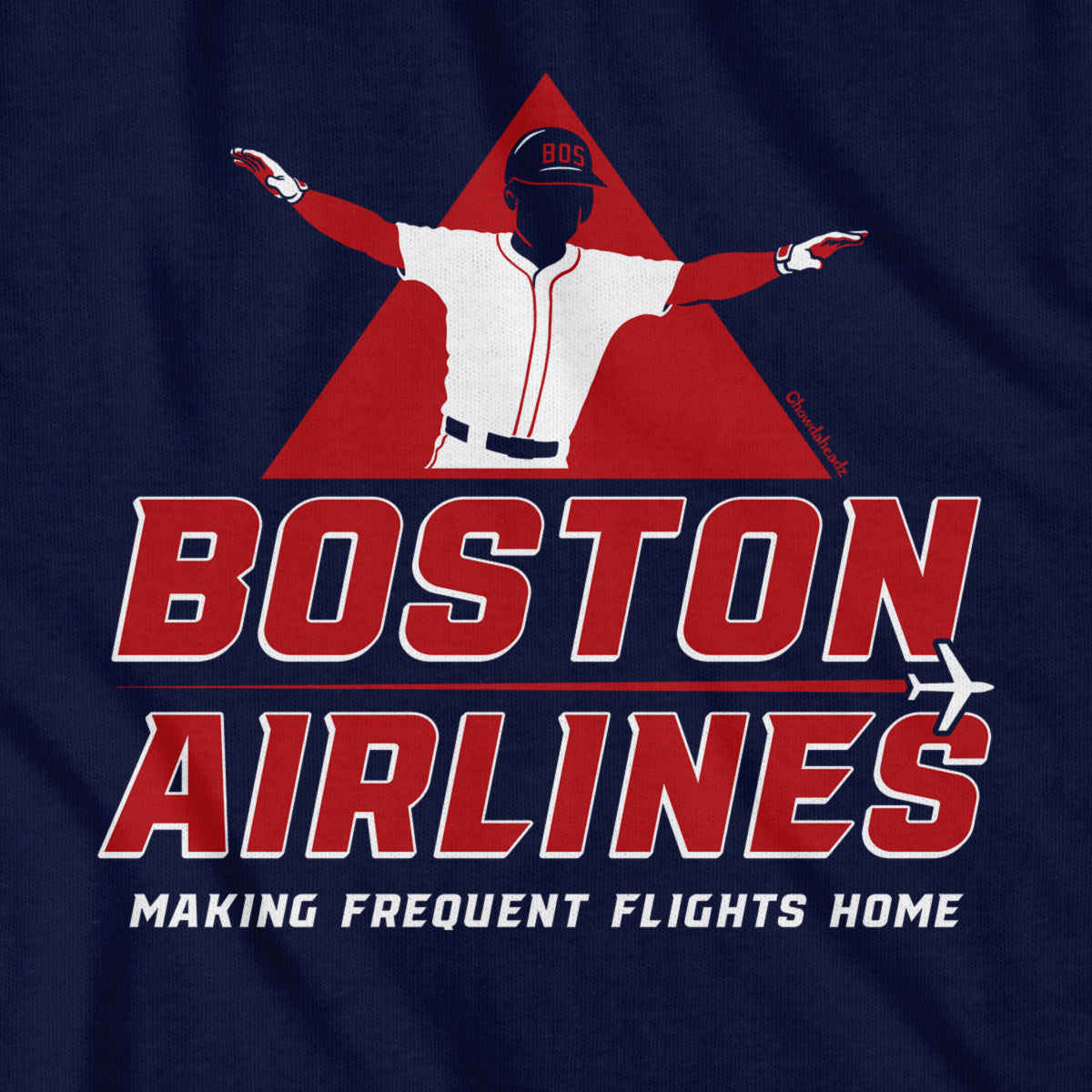 Boston Airlines Baseball Youth Hoodie