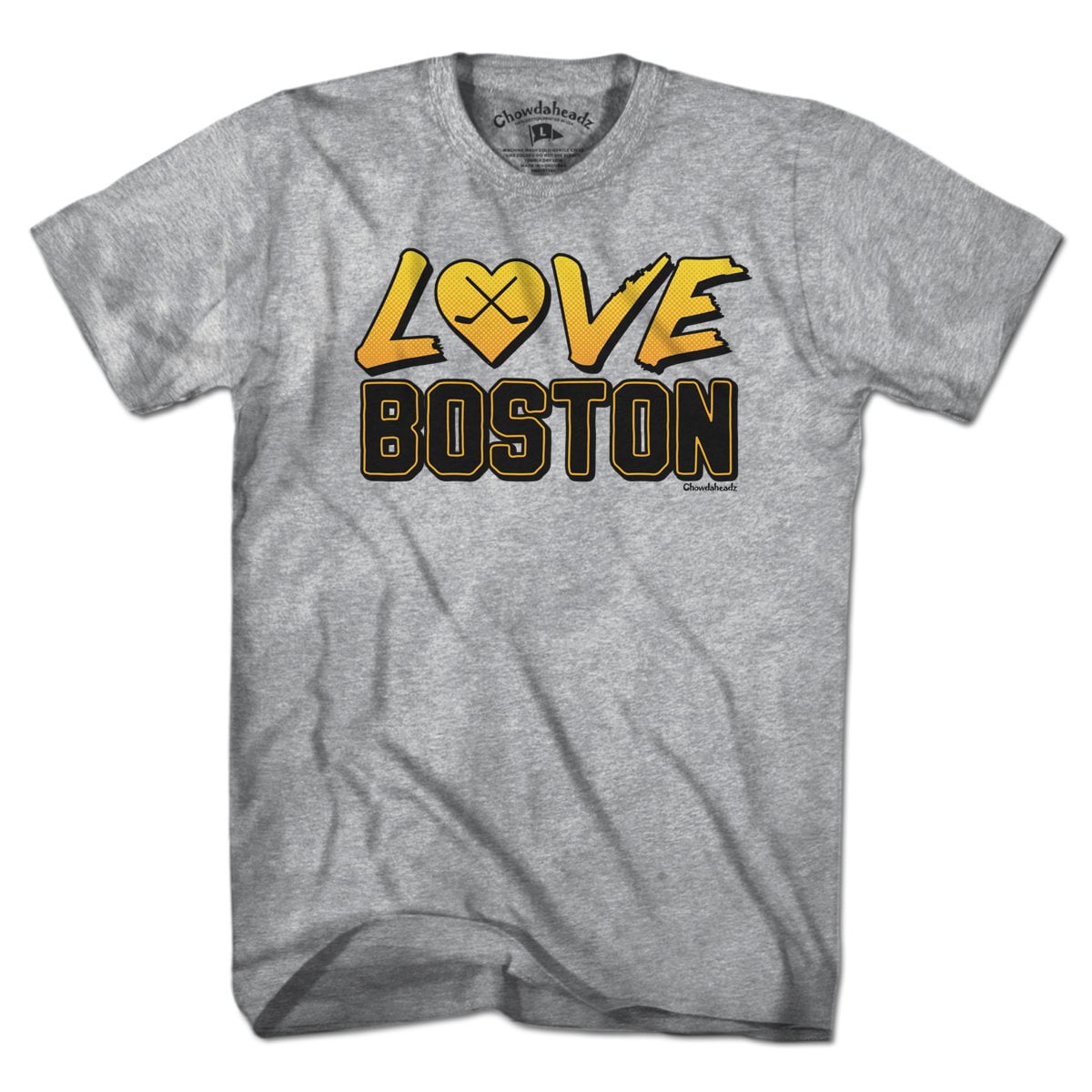 Love Boston Black & Gold T-Shirt