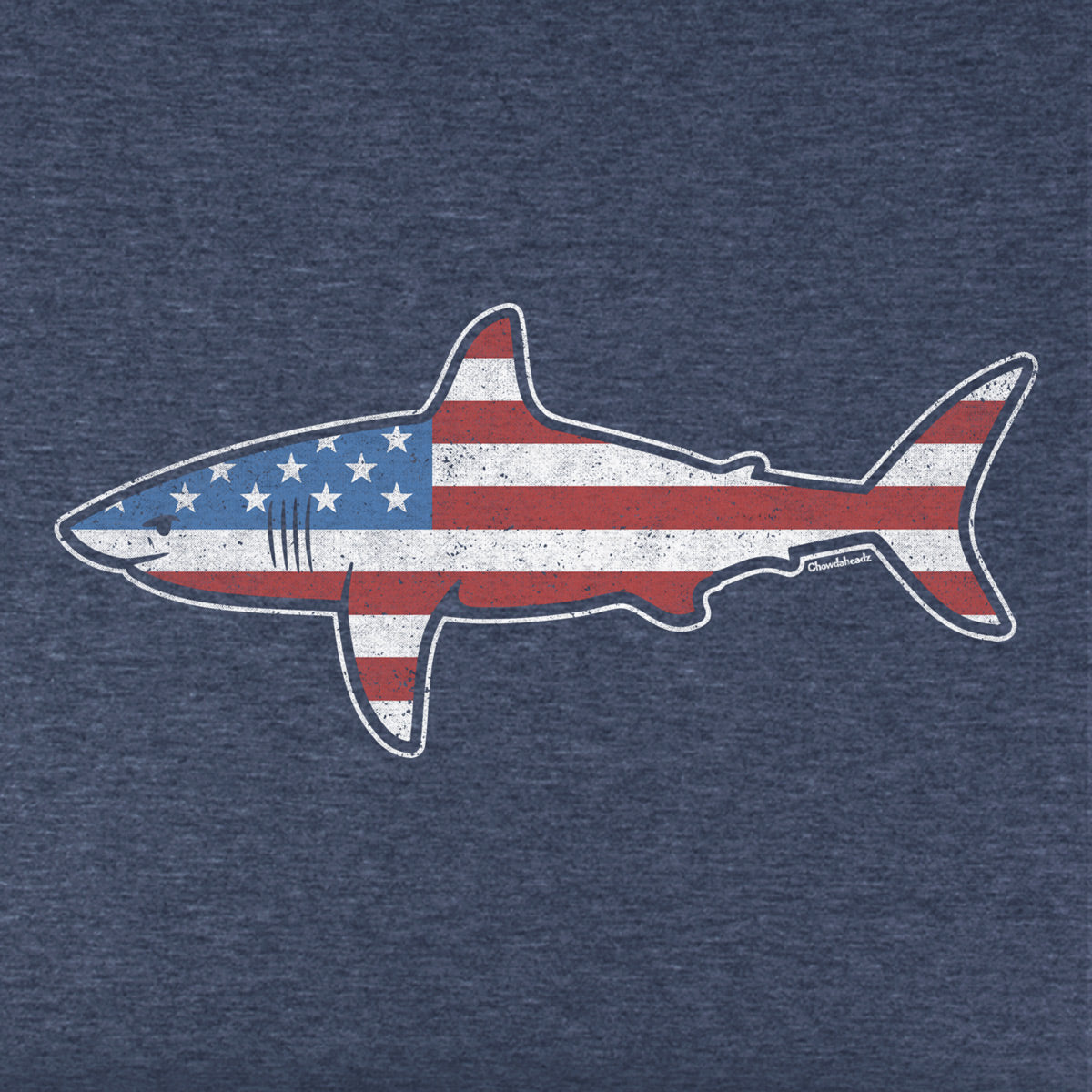 Stars and Stripes Shark Youth T-Shirt