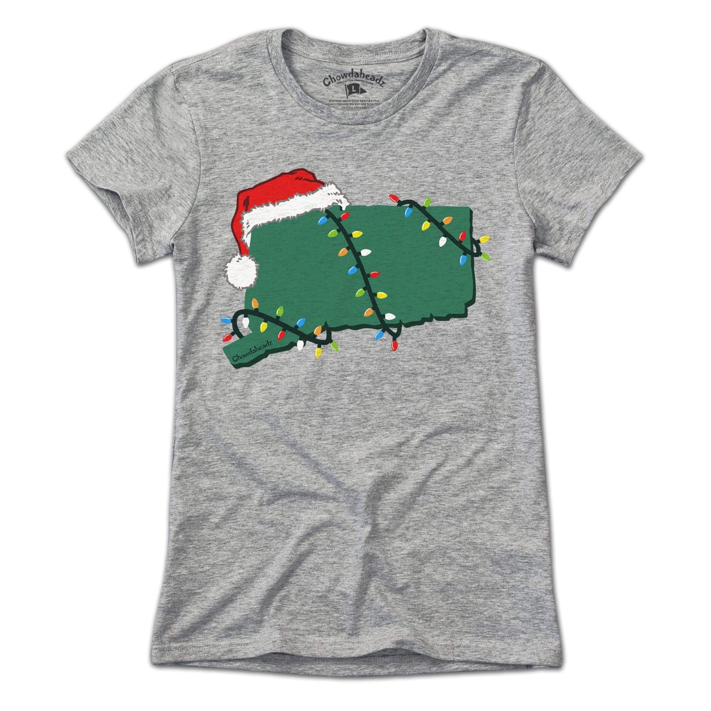Santa Hat Connecticut T-Shirt