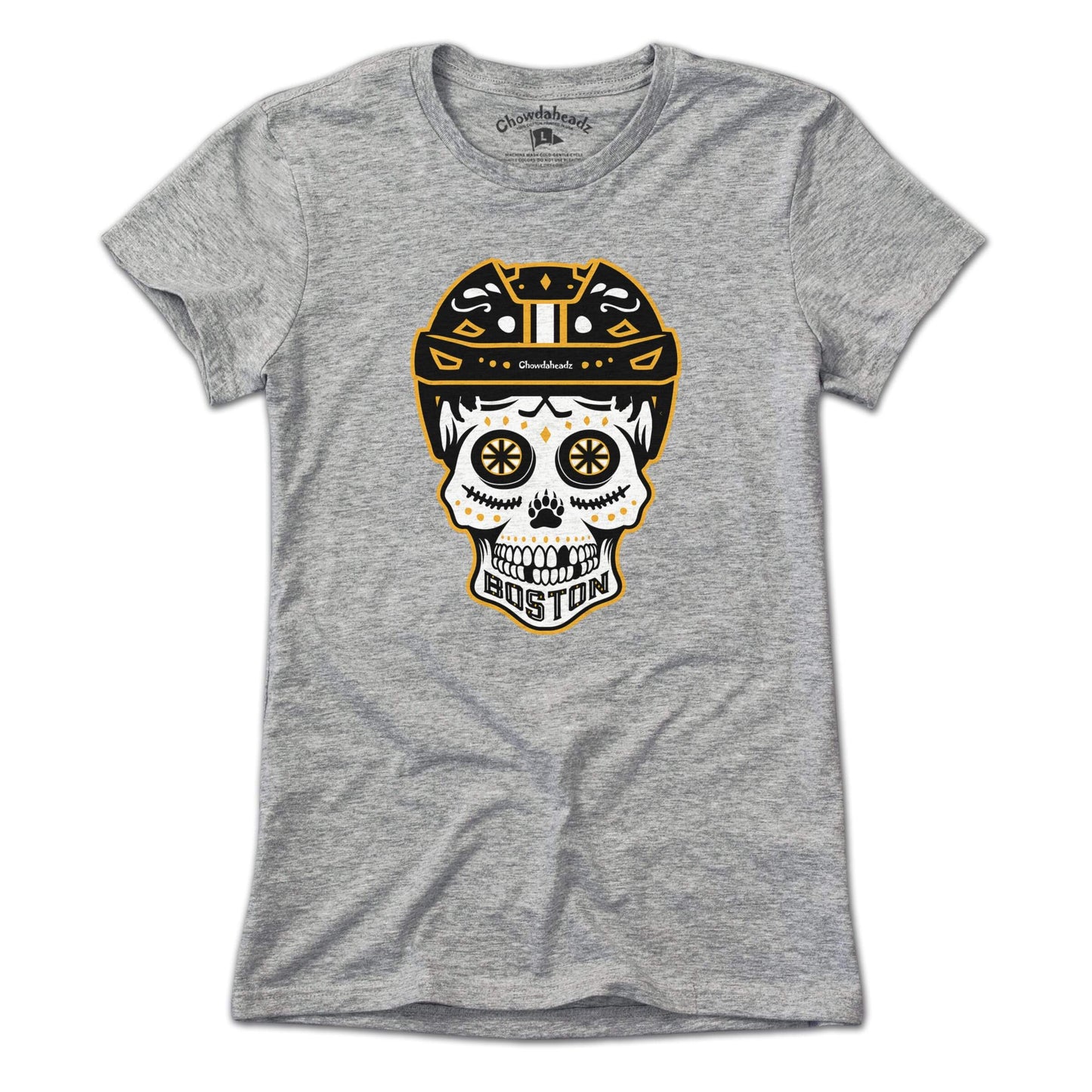 Boston Black & Gold Dead Head T-Shirt