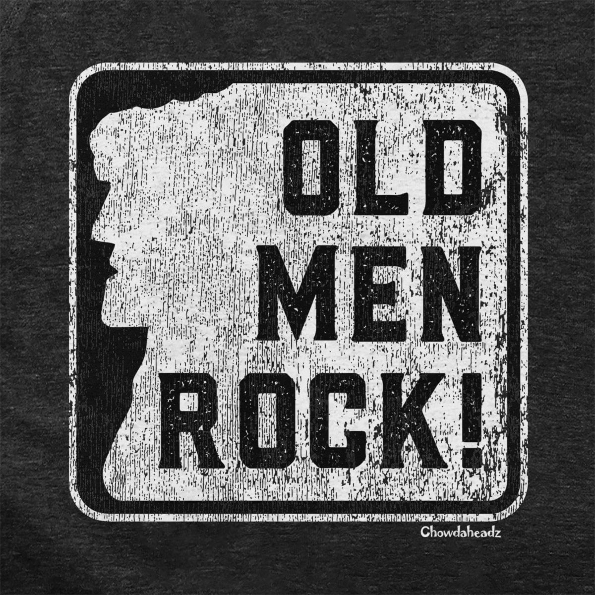 Old Men Rock Sign Hoodie