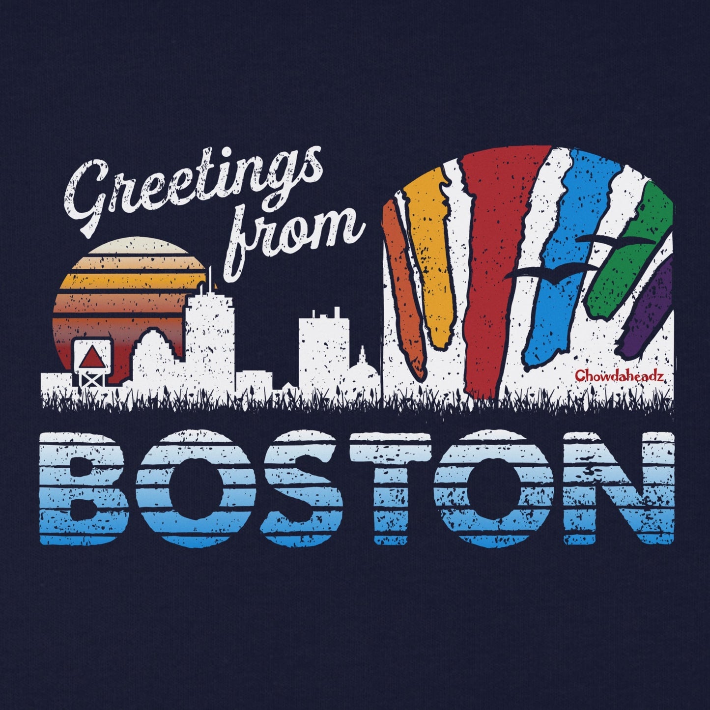 Greetings From Boston Youth T-Shirt