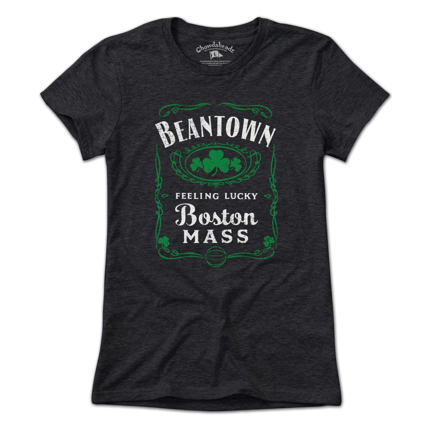 Beantown Boston Mass Label T-Shirt