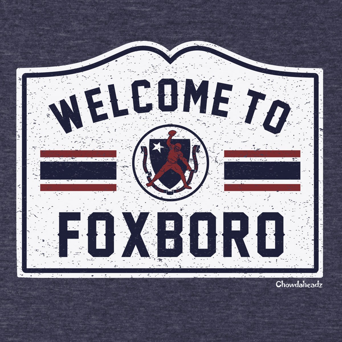 Welcome To Foxboro Sign T-Shirt