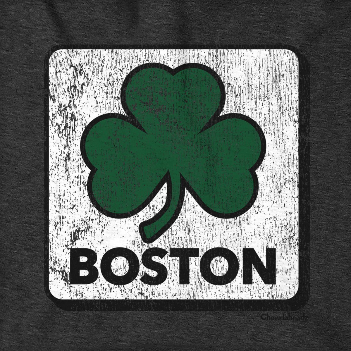 Vintage Shamrock Sign Hoodie