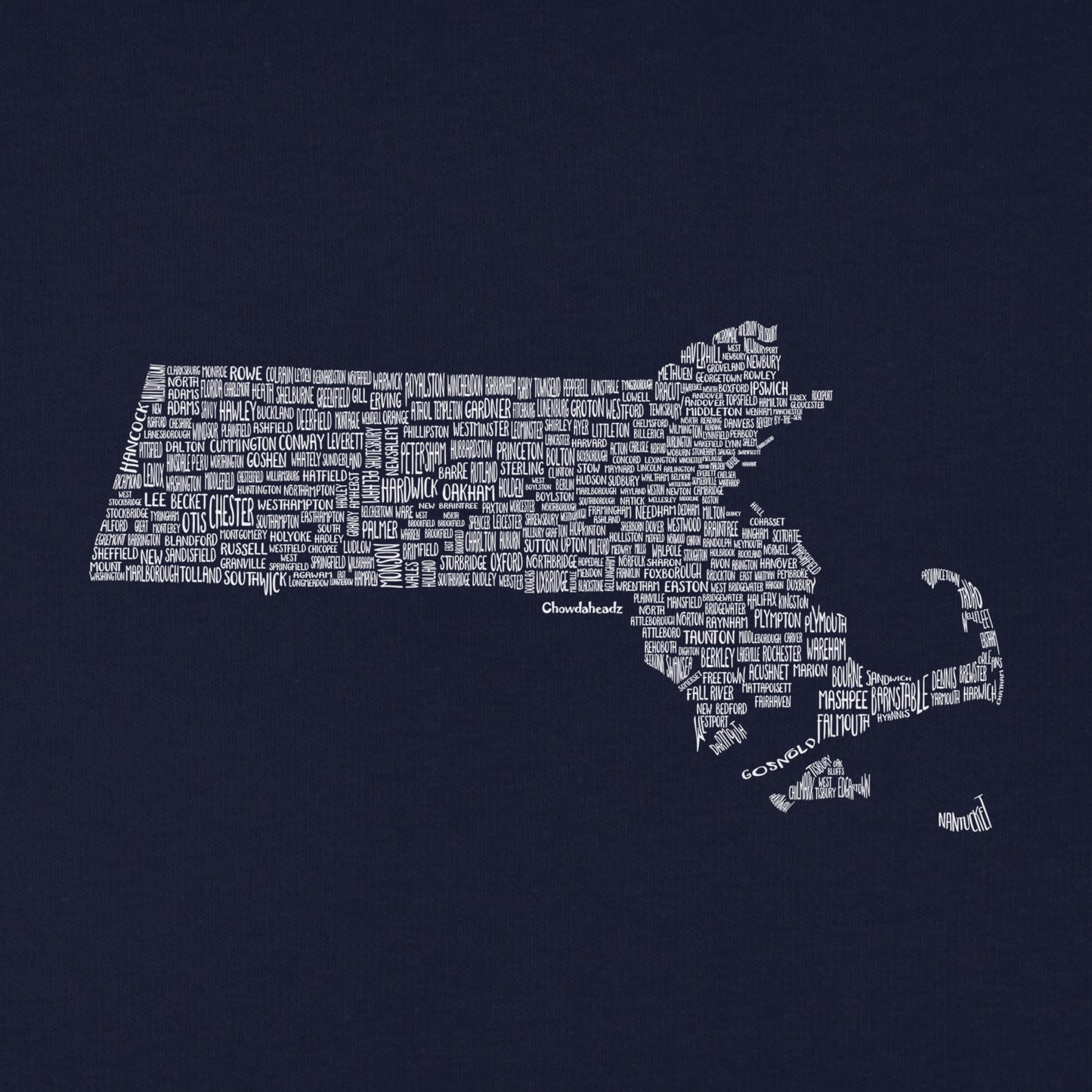 Massachusetts Cities & Towns Youth T-Shirt