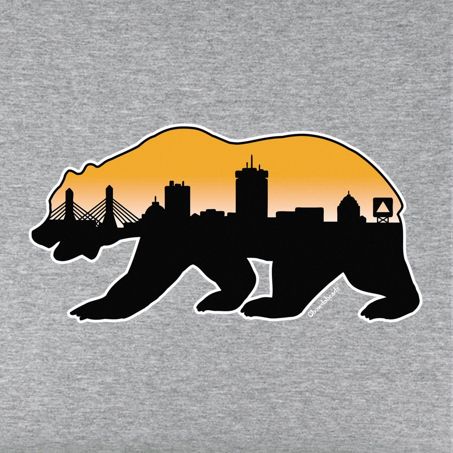 Boston Bear Skyline Youth Hoodie