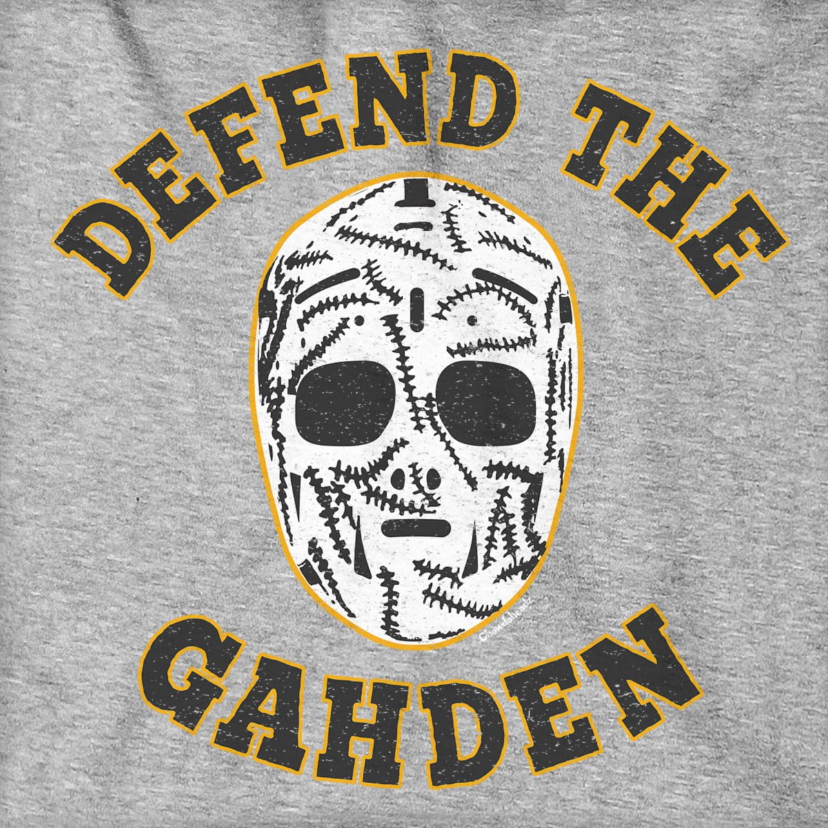 Defend The Gahden Goalie Mask Hoodie